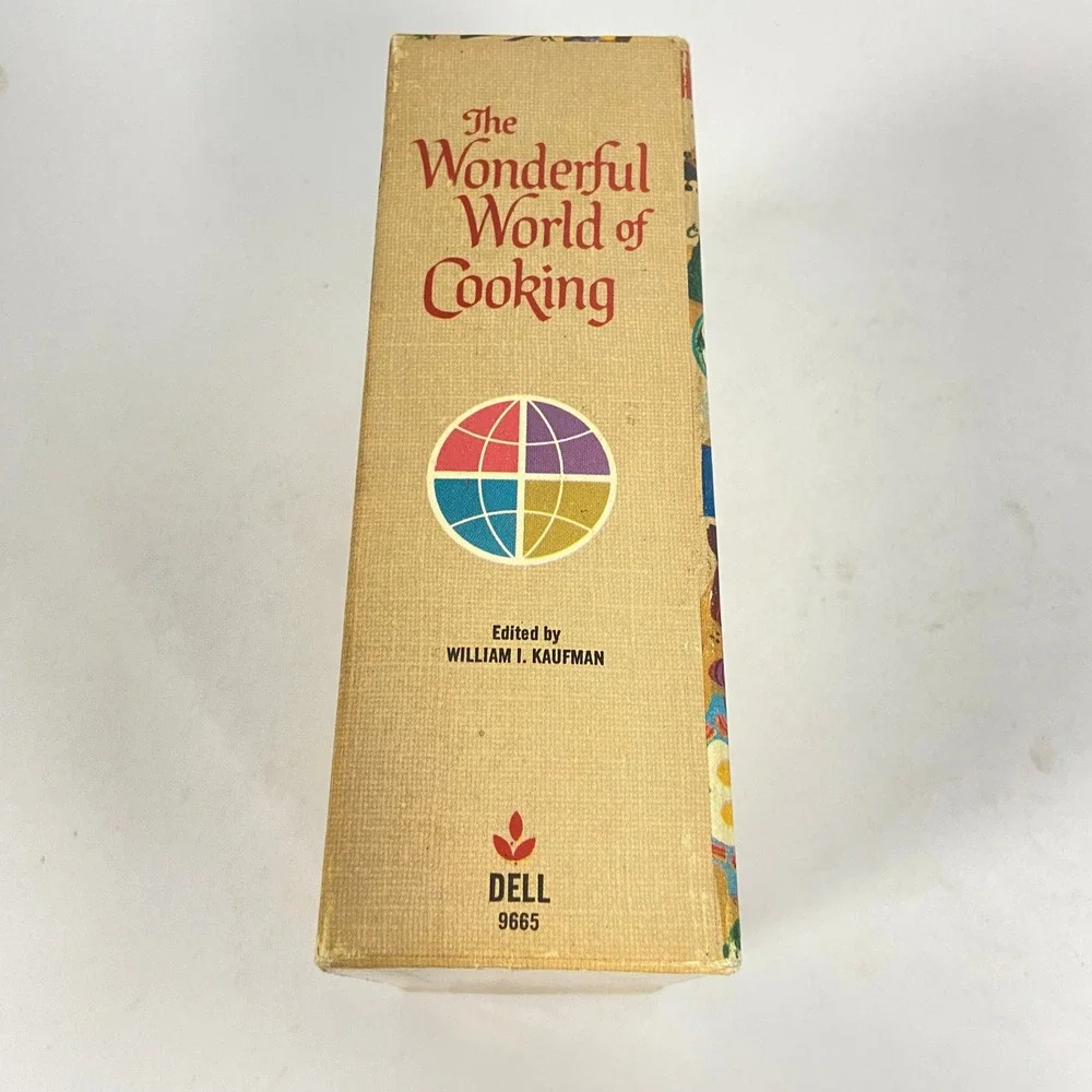 The Wonderful World of Cooking 4 Volume Box Set William Kaufman Dell 1964 Books